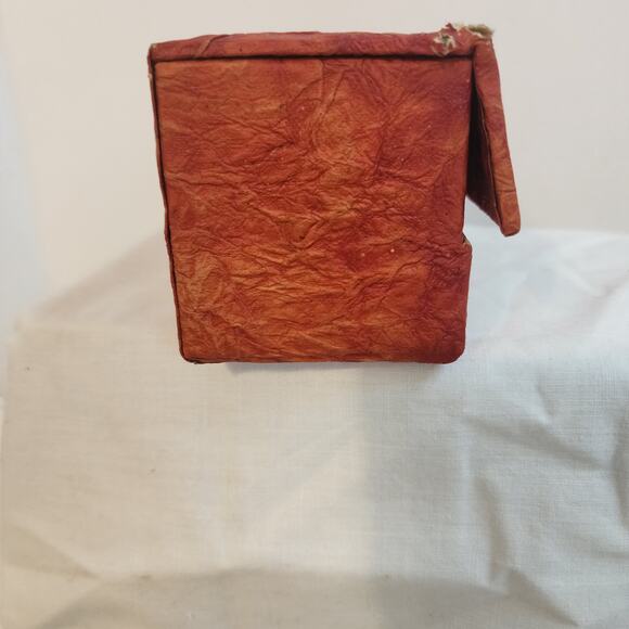 Set of 4 Red Gold Gem Napkin Rings with Box Made in India Holiday Table Deco - Picture 15 of 15